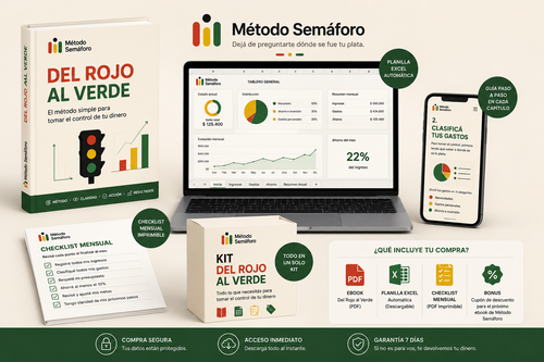 Método Semáforo | Del Rojo al Verde + Planilla Excel Automática